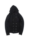 Napoleon Court Ribbon Hooded Thin Cardigan