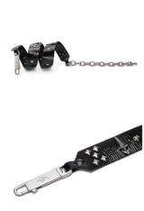 Medieval Genuine Leather Chain Rivet Belt