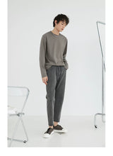 Long-Sleeved Mercerized Combed Tee