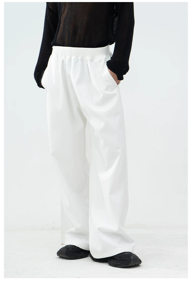 Men's Loose Ribbed Casual Pants