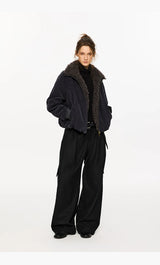 Men's Suede Lapel Winter Teddy Coat
