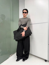 Lightweight Ribbed Knit Long Sleeve