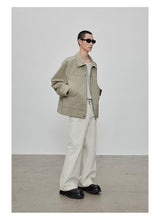 Square Collar Boxy Jacket