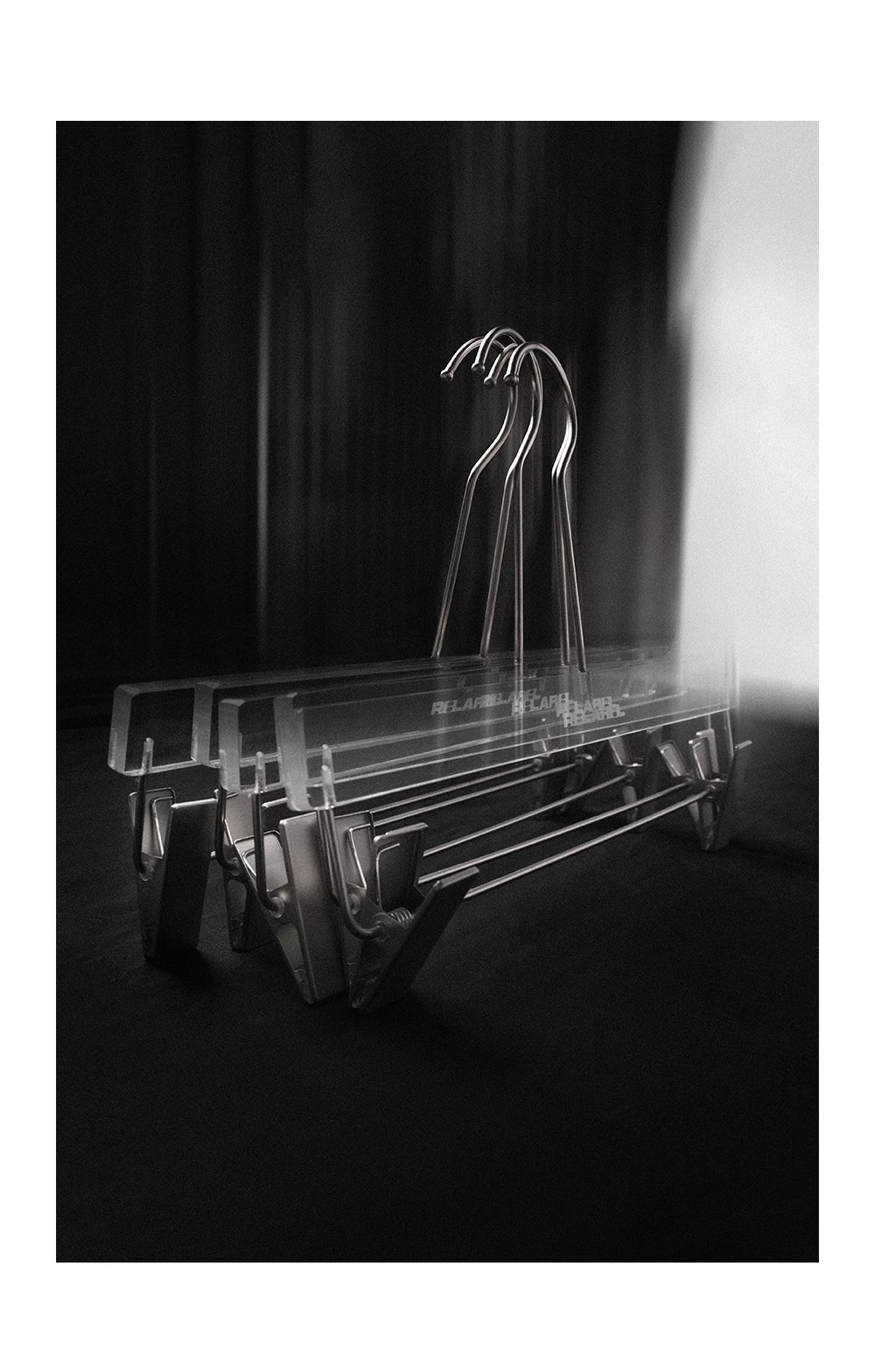 Clear Crystal Pant Hangers