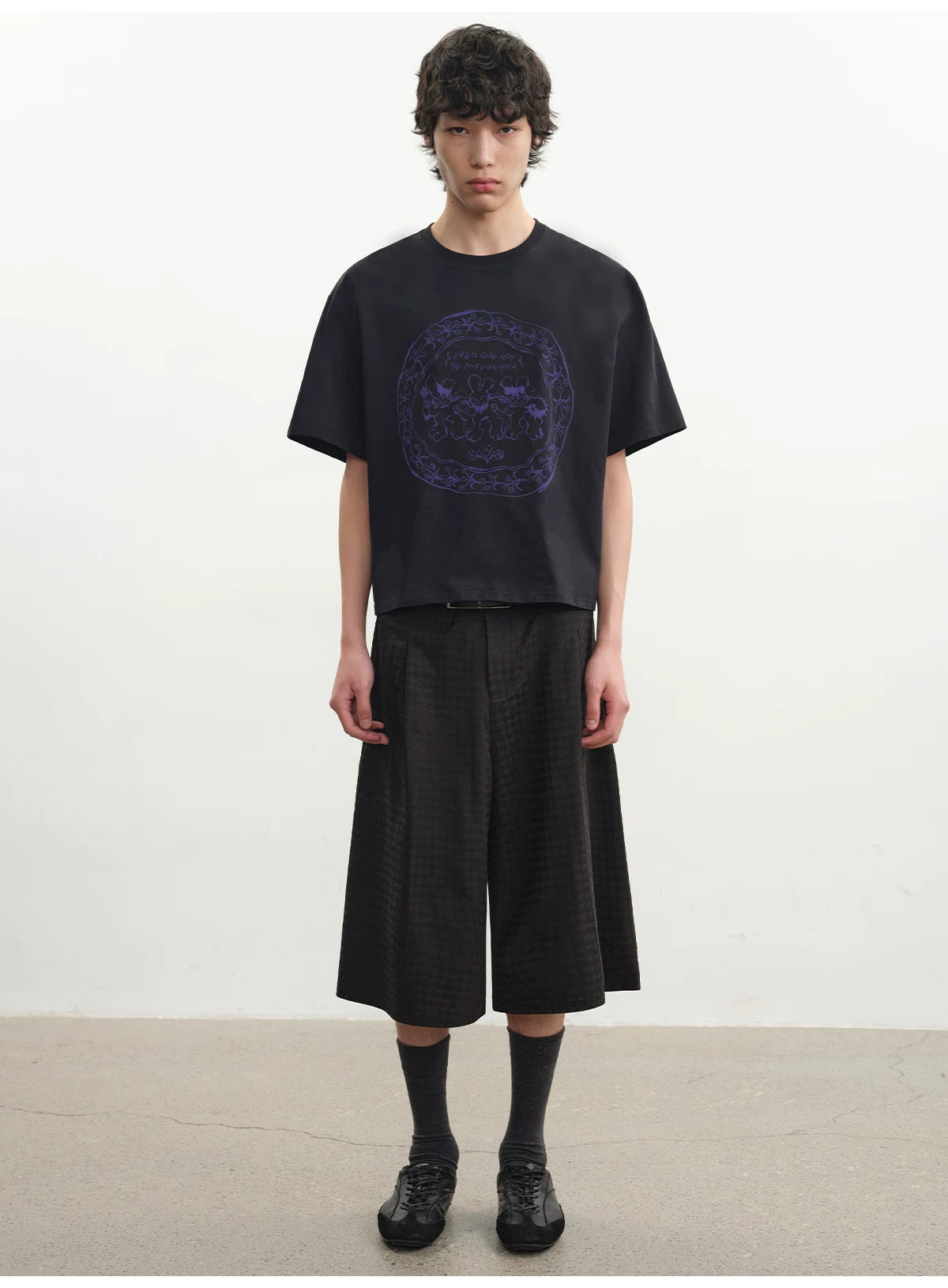 Rabbit Print Tee