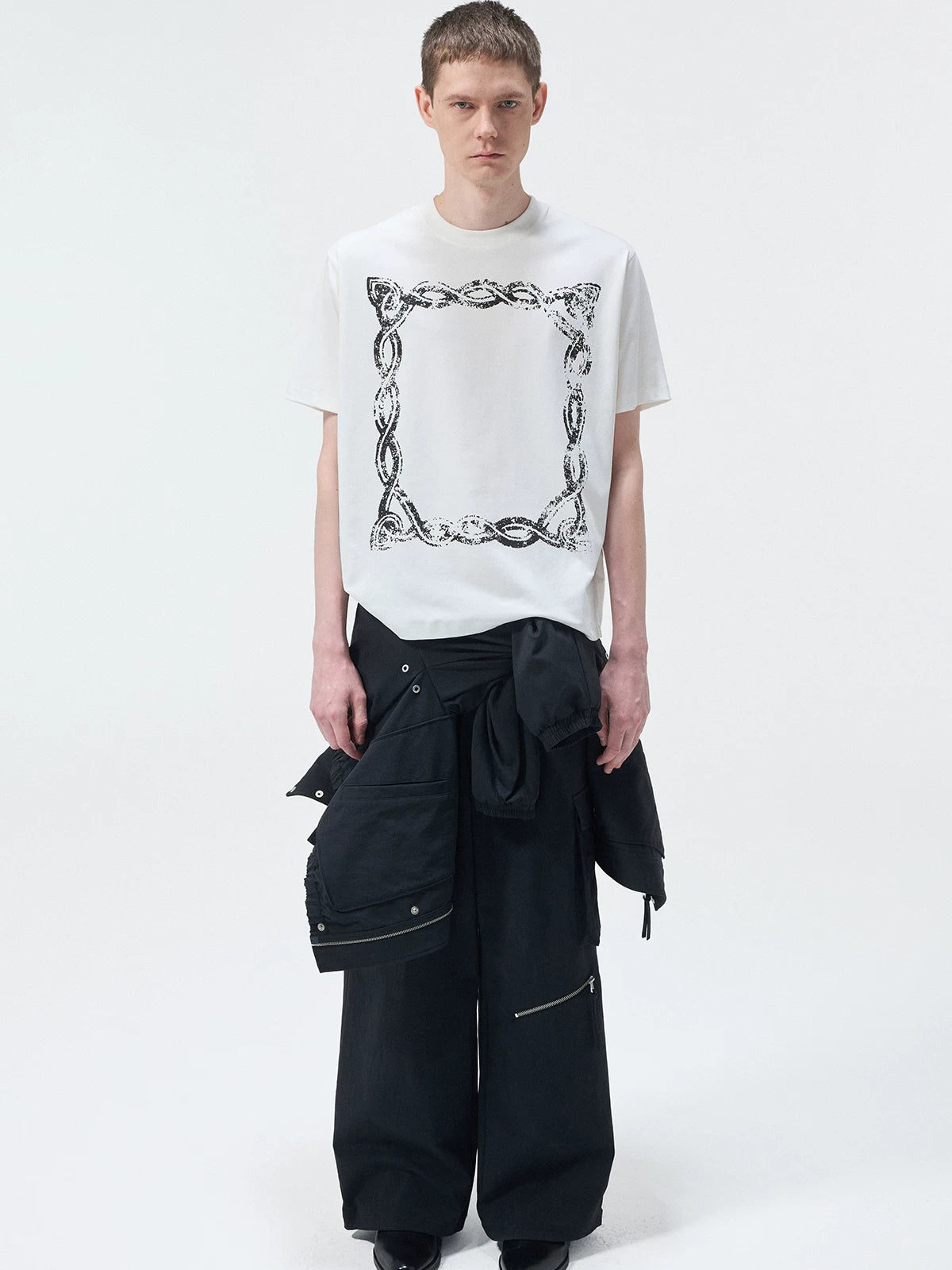 Printed Cotton Short Sleeve Tee