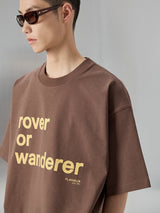Foam Print Loose Tees