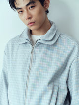 Cropped Reversible Vintage Fleece Plaid Jacket