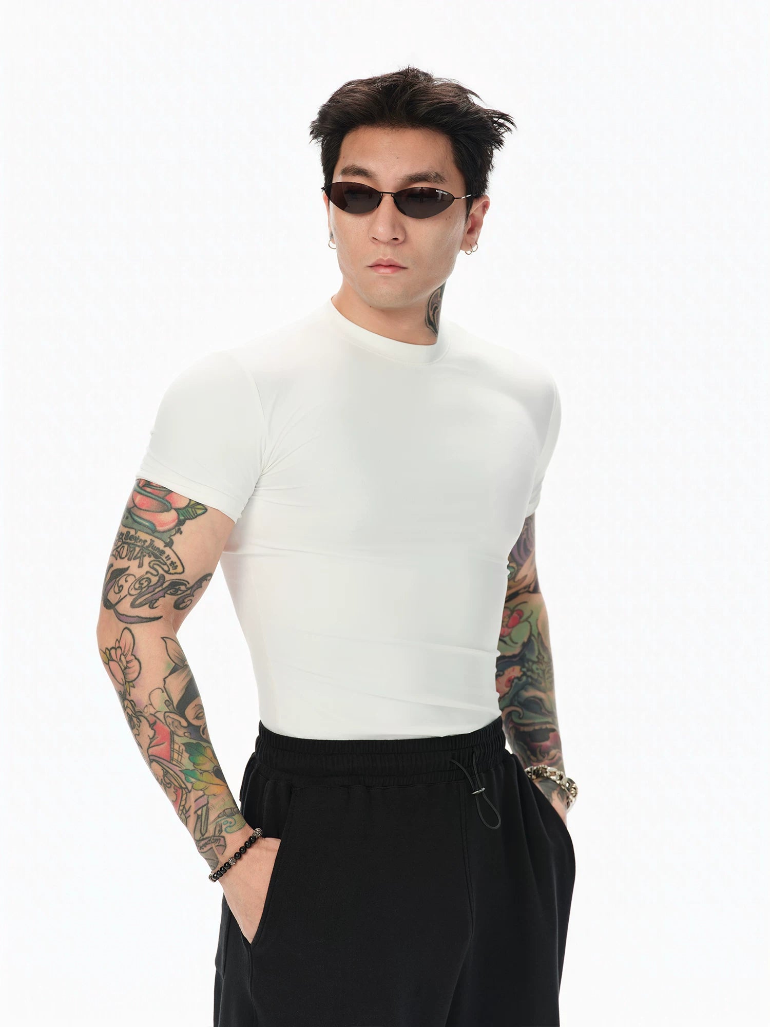Short Sleeve Stretchy Quick Dry Tee