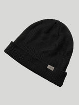 Metal Emblem Knit Beanie