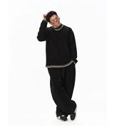 Loose Crew Neck Sweater