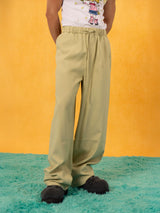 Men's Linen Wide Leg Pants