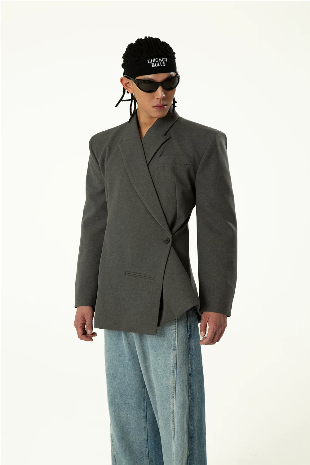 Men's Vintage Slim Wool Blazer