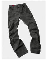 Dark Avant-Garde Deconstructed Stitched Blade Jeans