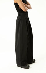 Casual Men's High-waisted Wide Leg Pants