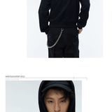 Three Color Cleanfit Couple Zip Hoodies