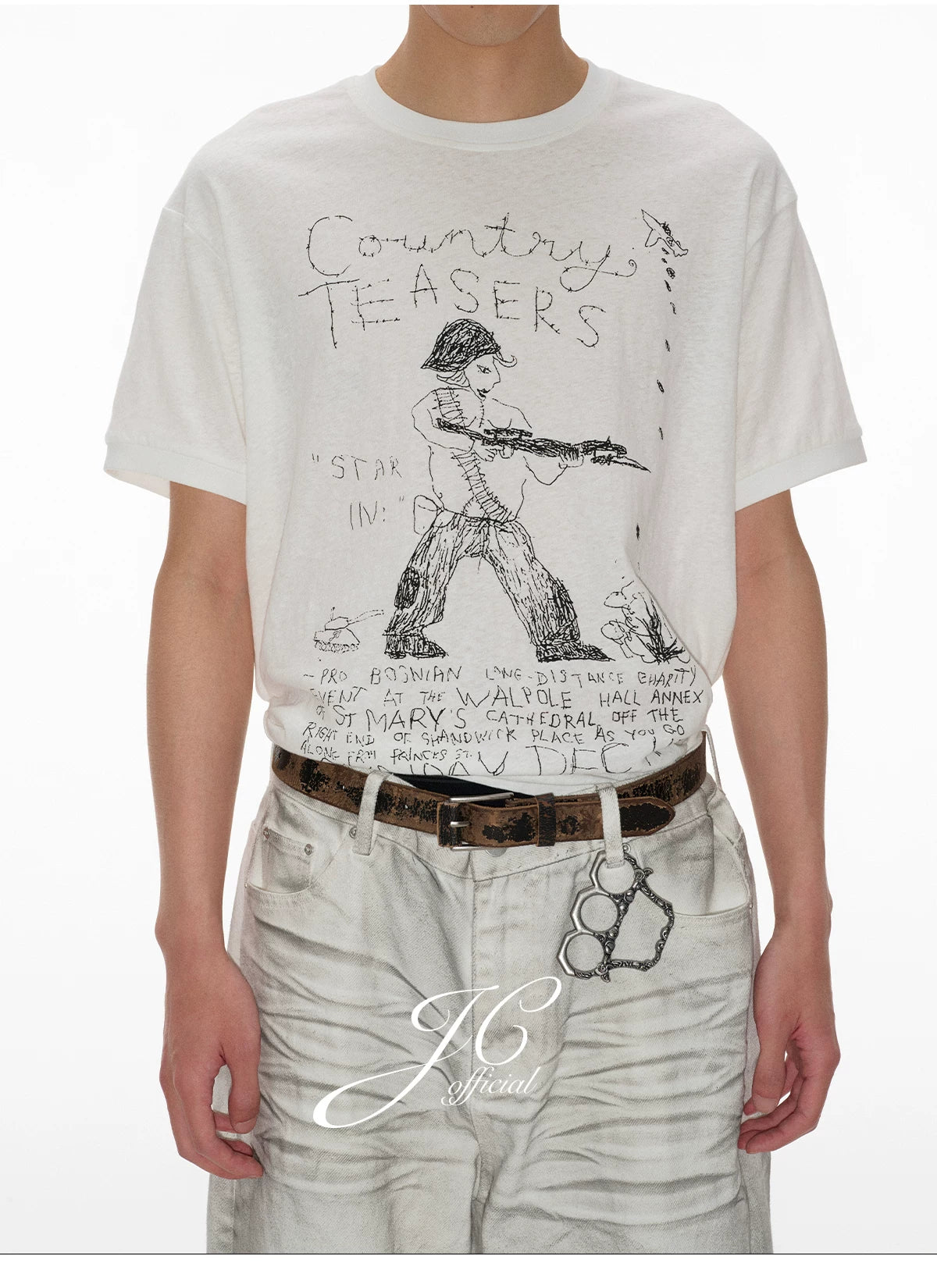 War Print Tee