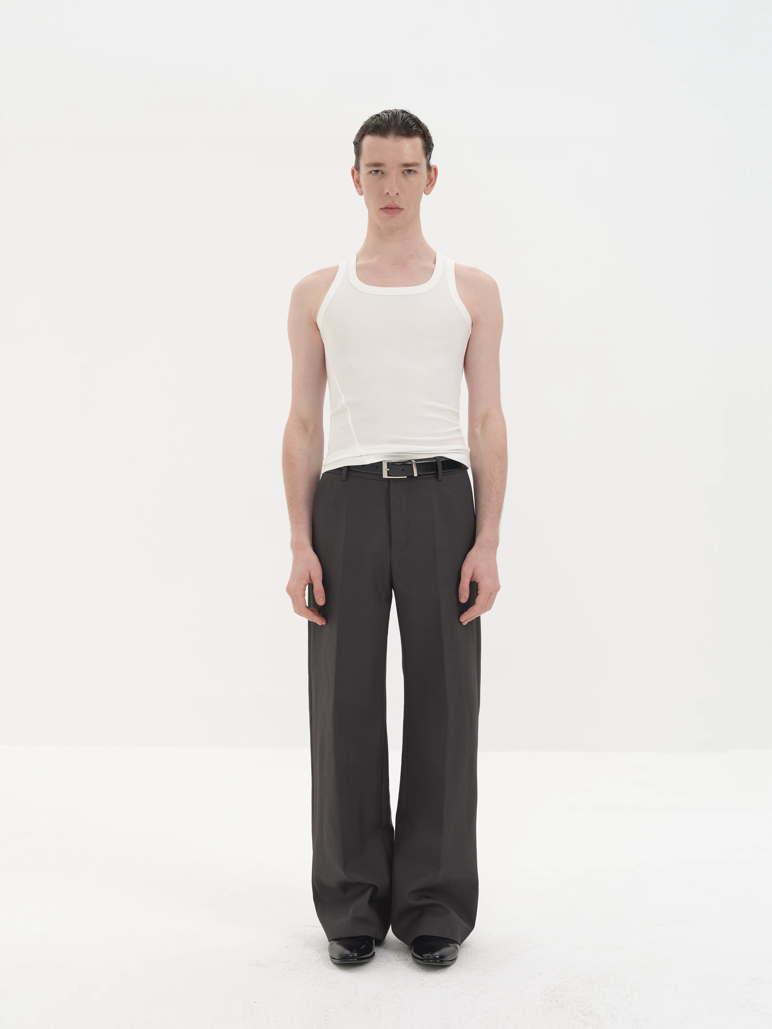 Flattering Lightweight Wide Collar Tank Tops