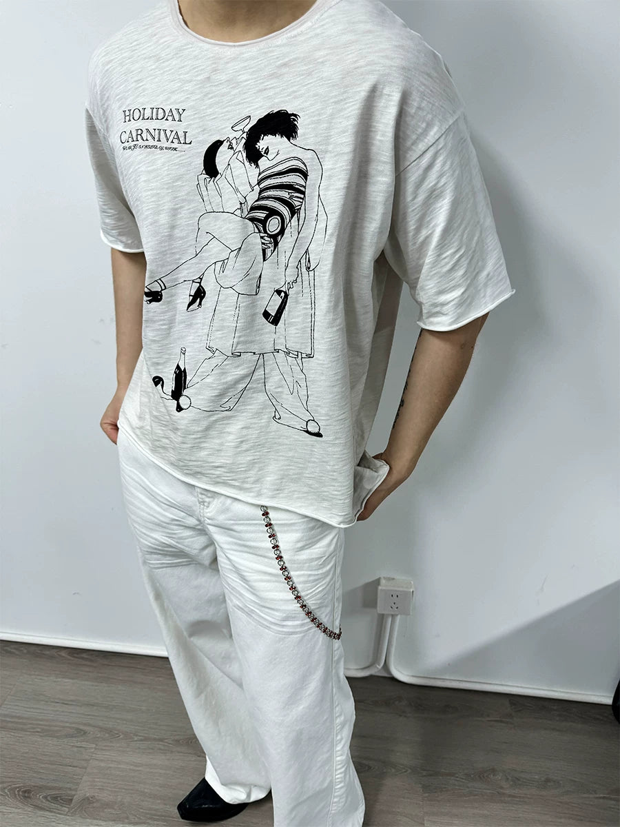 Holiday Short Sleeve Bamboo Crop Tees