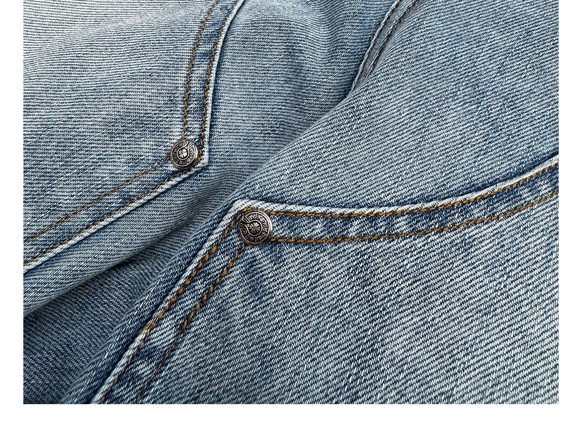 Genuine Vintage Washed Blue Carpenter Jeans