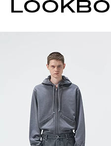 Short Drawstring Embroidered Distressed Hoodie