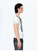 Men's Slim Skull Print Tee