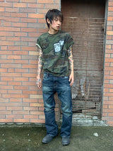 American Camo Cross Gun Tee