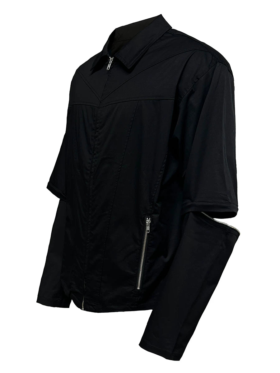Detachable Two-In-One Shirt