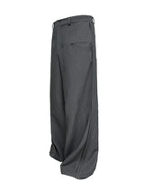 Baggy Deconstructed Tailored Pants