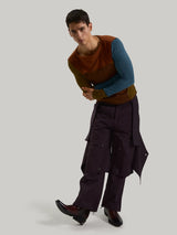 Crinkled Drawstring Outdoor Pants