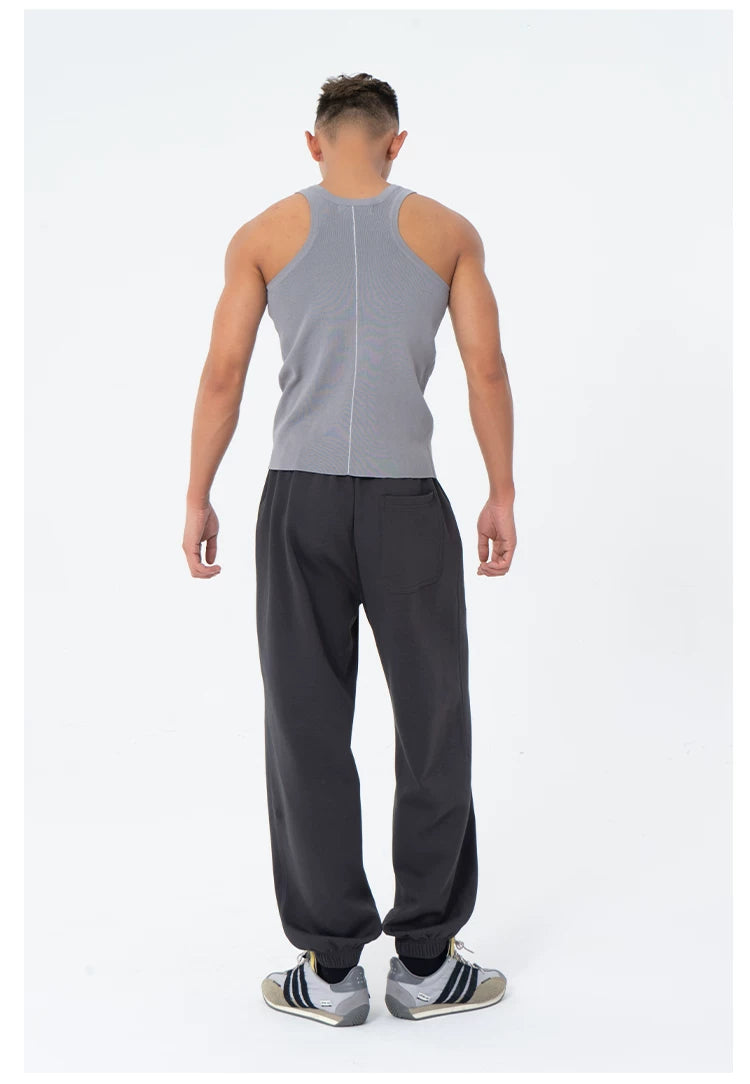 Men's Ribbed Sports Tank Tops