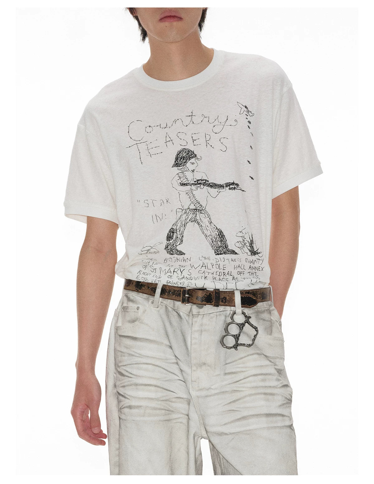 War Print Tee
