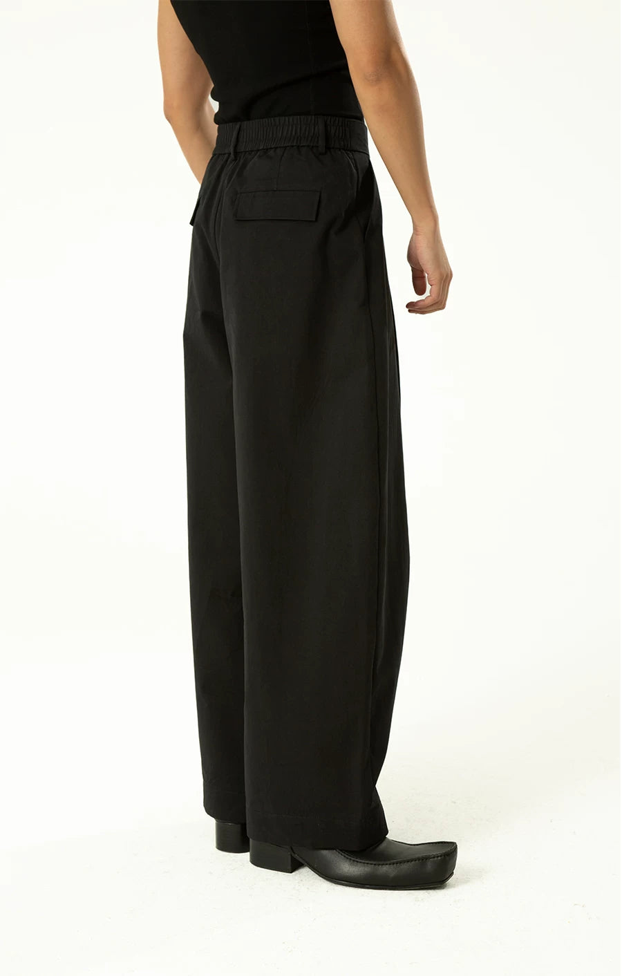 Casual Men's High-waisted Wide Leg Pants