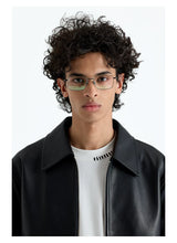 Short Zip Sheepskin Jacket