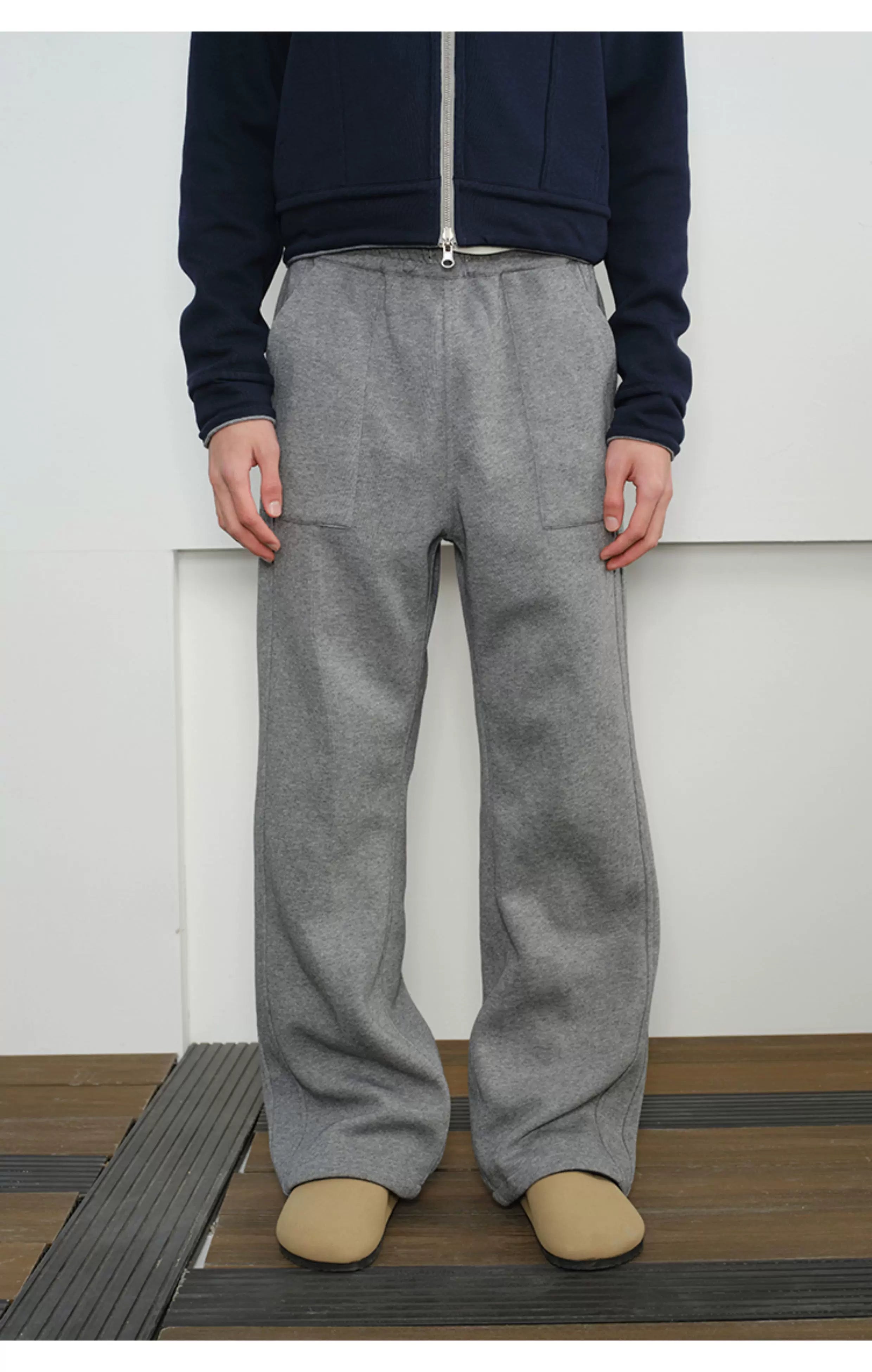 Men's Reversible Zip Hoodie Sweatpants Set