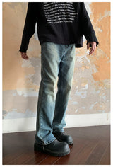 Washed Slim Flared Cleanfit Jeans