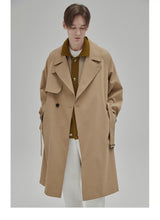 Vintage Double Breasted Belted Trench Coat