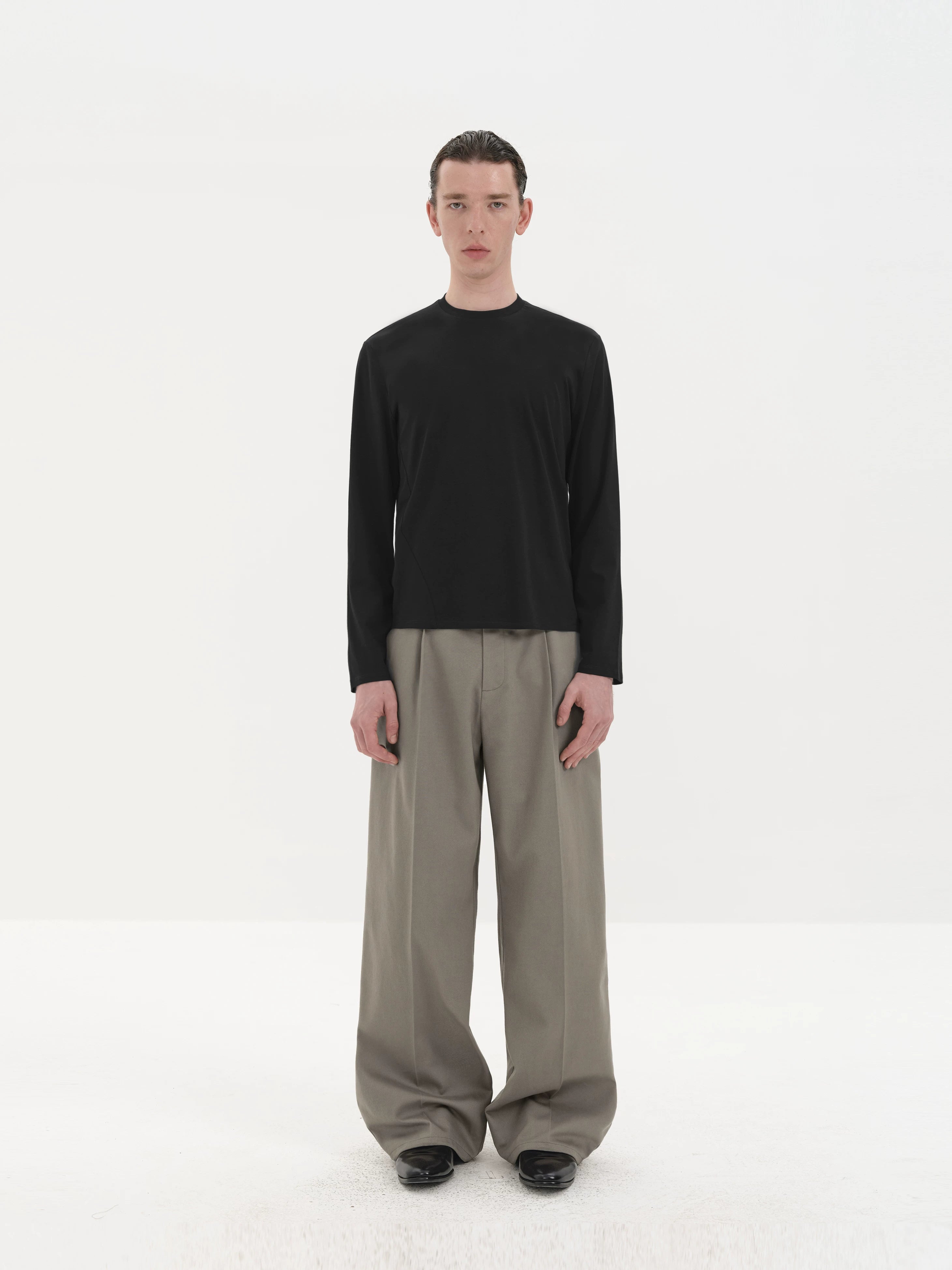 Summer Loose Pleated Tencel Cotton Pants