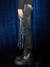 American Vintage Star Drawstring Stretch Jeans