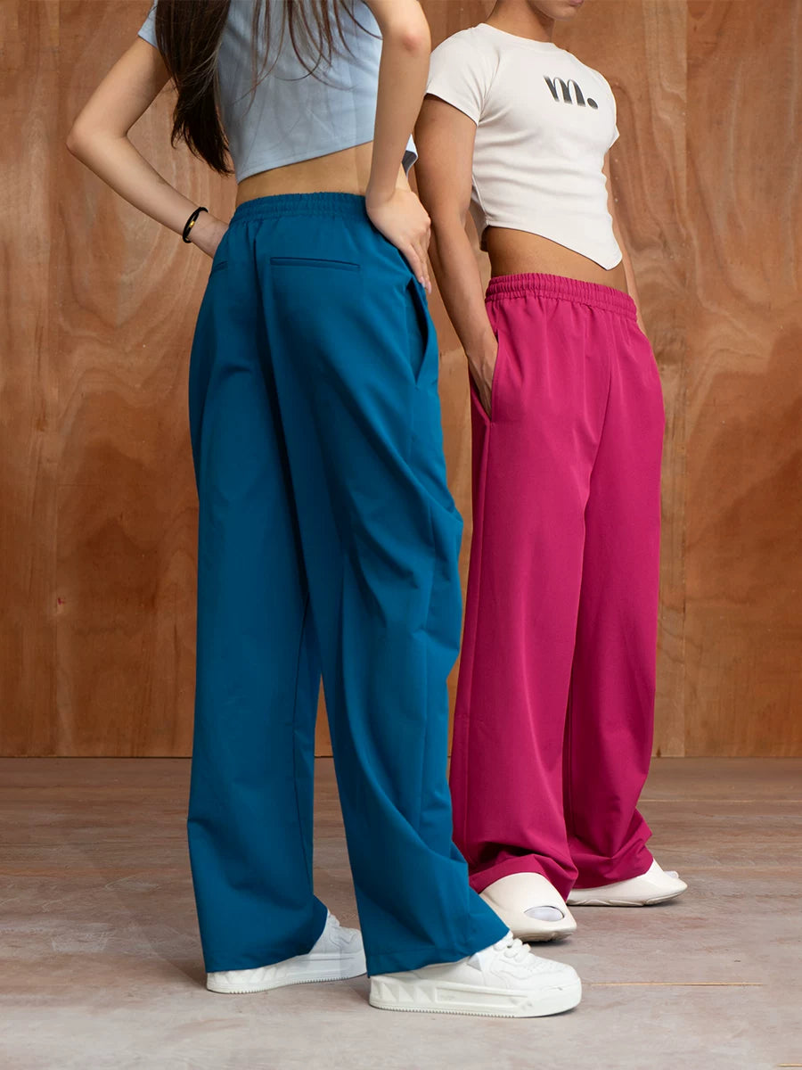 Men's Loose Multi-color Drawstring Pants