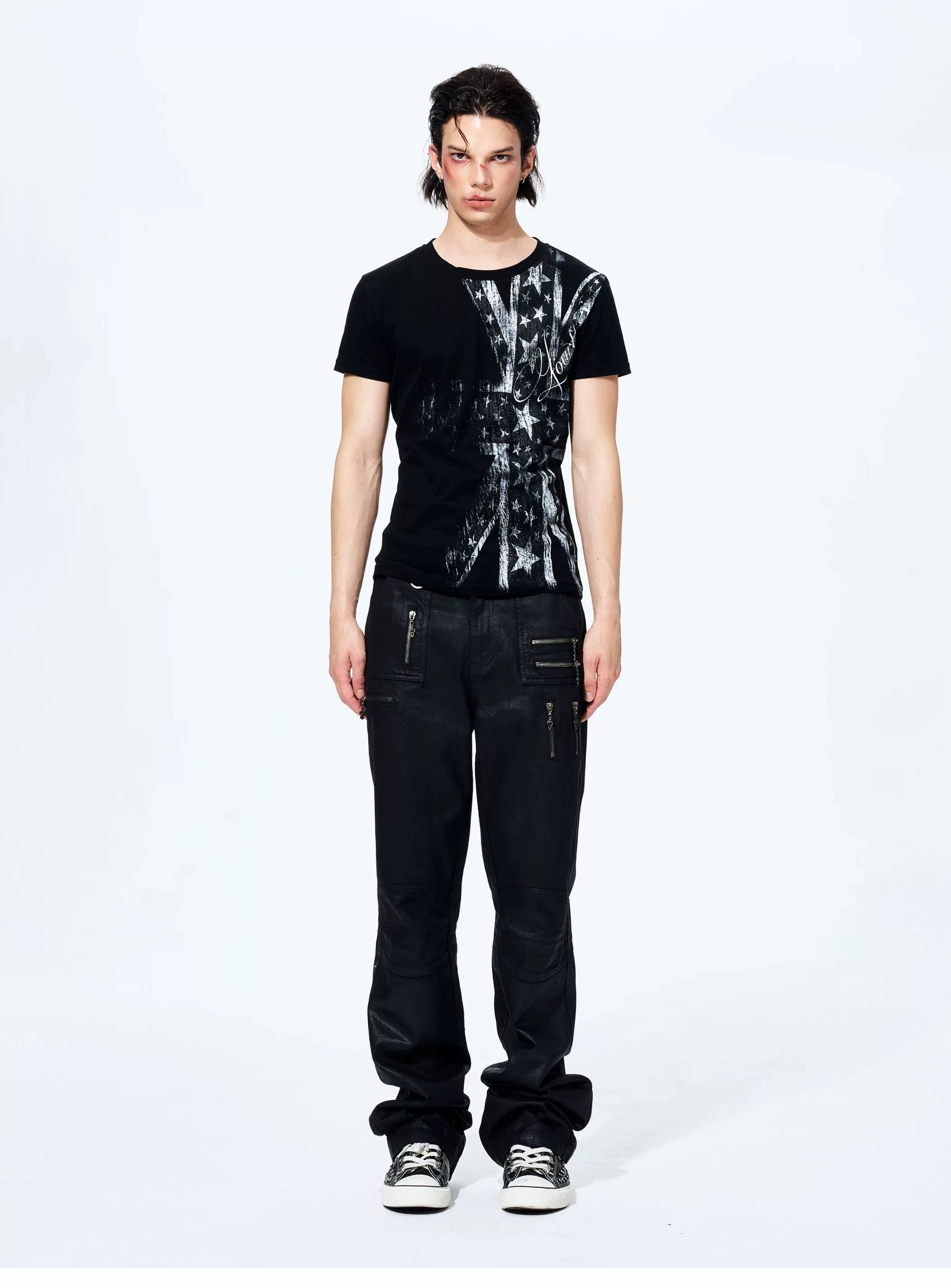 Men's Union Jack Print Tees