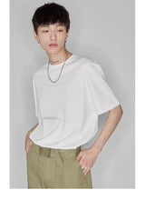 Double-sided Color-block Printed Pima Cotton Tee