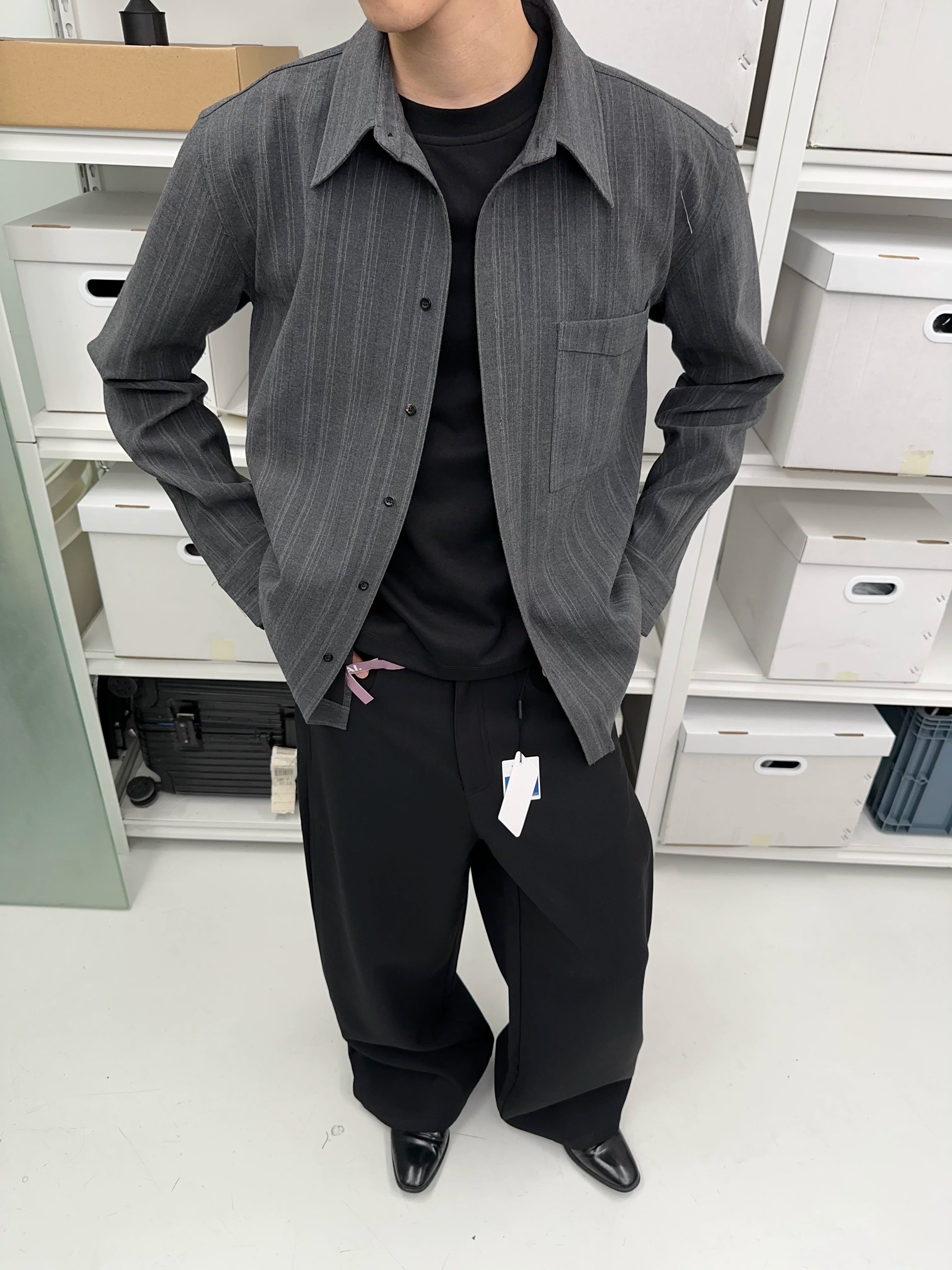 Wrinkle-Resistant Chest Pocket Shirts