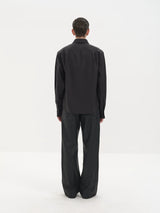 Satin Dress Shirts French Wide Sleeves