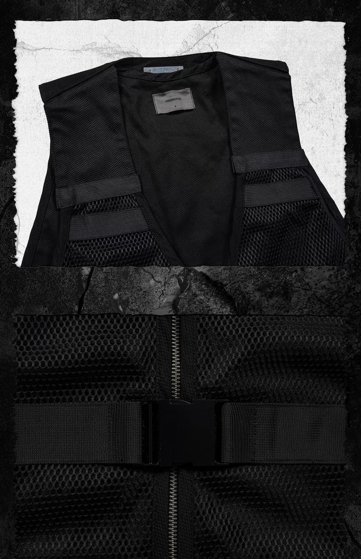 Lightweight Metal Buckle Tactical Cargo Vest