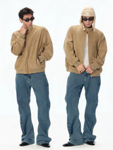 Vintage Suede Harrington Jacket