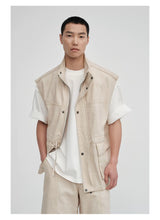 Crew Neck Raw Hem Short-Sleeve Tees