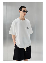 Oversized Heavyweight Printed Embroidered Tee