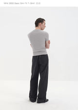 Short Sleeve Slim Merino Lyocell Tee