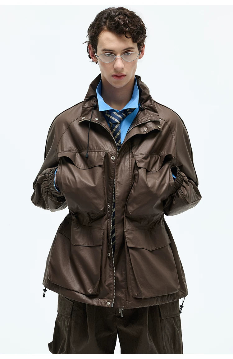 Cotton Coated Multi-pocket Hunting Jacket
